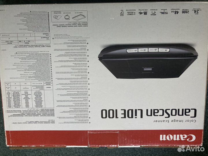 Сканер Canon lide 100