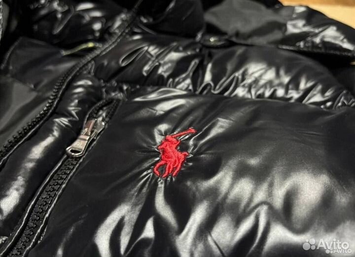 Пуховик Polo Ralph Lauren глянцевый