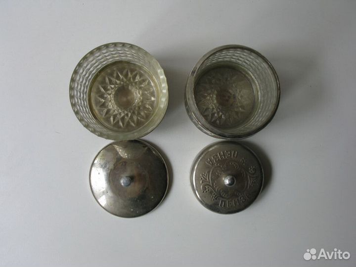 Набор для специй стекло СССР