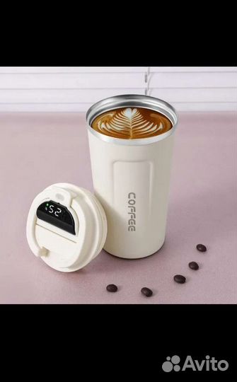 Термокружка с датчиком температуры