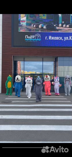 Костюмы ростовых кукол в аренду