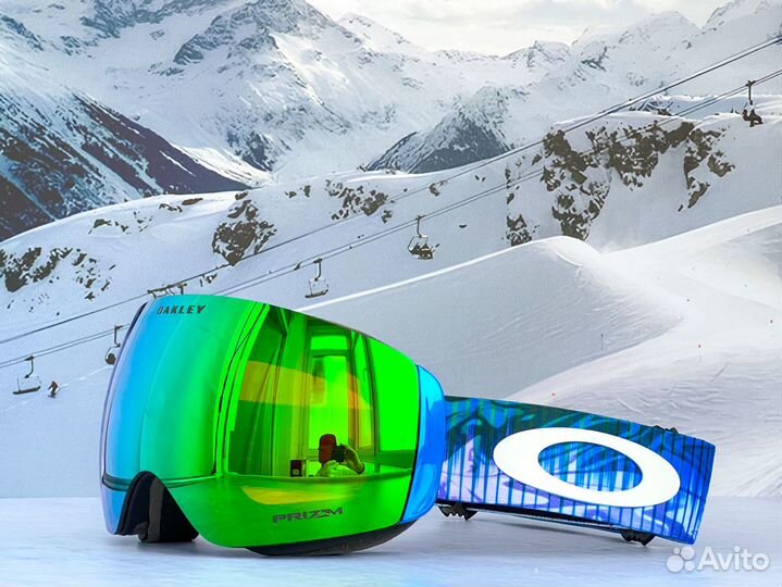 Маска Oakley Flight Deck xm Mikaela Shiffrin Prizm