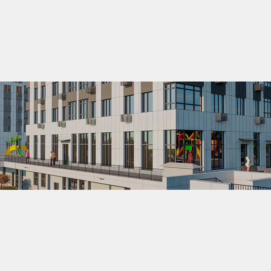 1-к. квартира, 49,5 м², 2/23 эт.