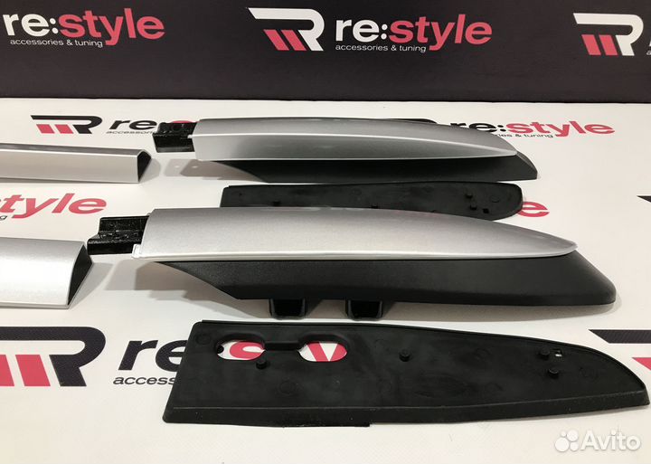 Рейлинги Toyota RAV4 (XA40) 12-19г Серебро