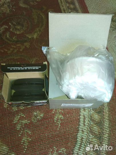 Тормозные заднии колодки и топливный фильтр