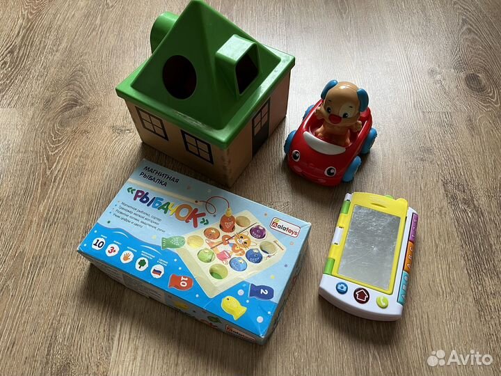 Развивающие игрушки пакетом