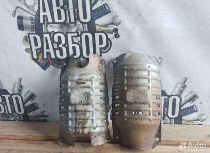 Сузуки Гранд Витара 2.0 защита банки глушителя