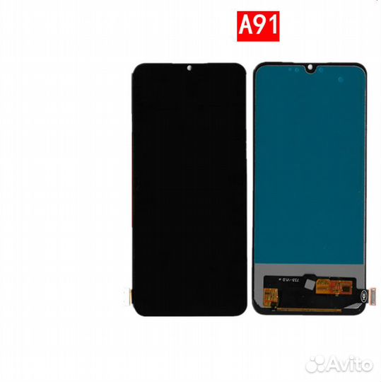 Дисплей для oppo A91/Reno 3 с тачскрином Черный