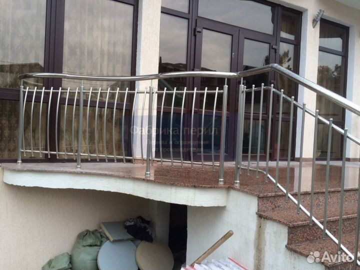 Перила, поручни, ограждения из нержавеющей стали