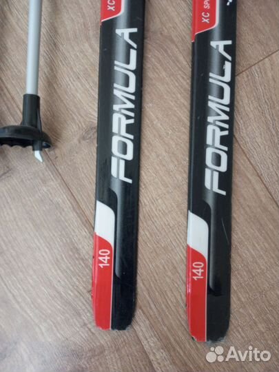 Лыжи беговые детские 140 с ботинками