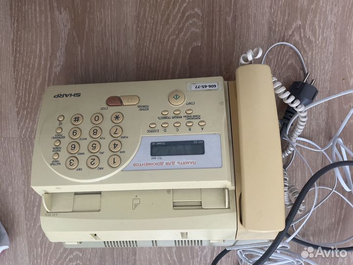 Телефон факс Sharp