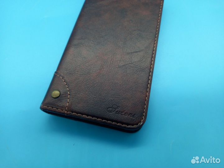 97225 Классический чехол-книжка из кожи для iPhone