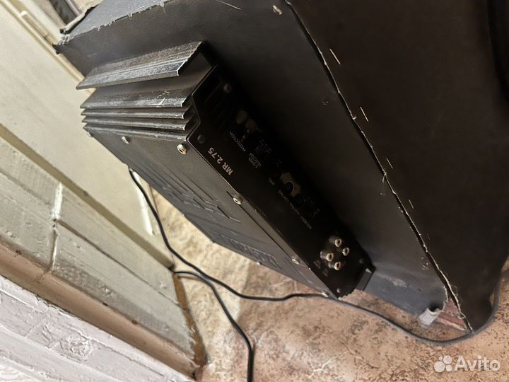 Сабвуфер mystery + усилитель