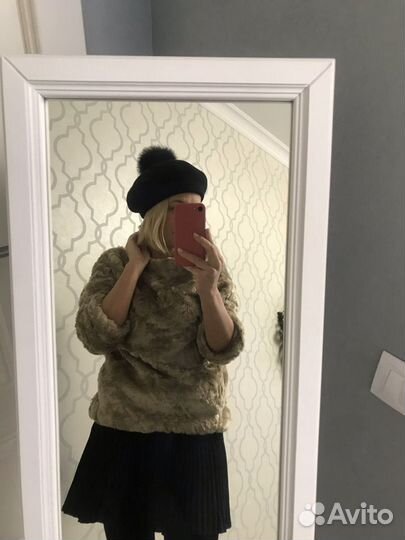 Берет женский черный