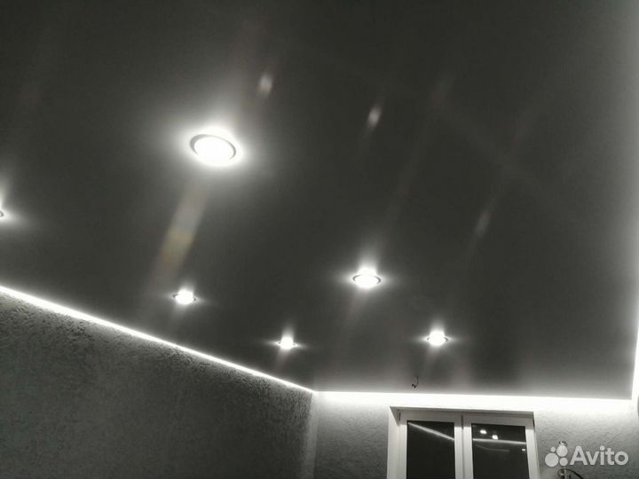 Монтаж натяжных потолков