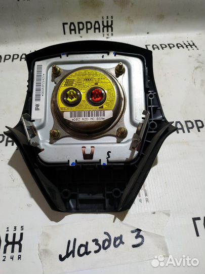 Подушка безопасности водителя mazda 3 (BK) 2003-20