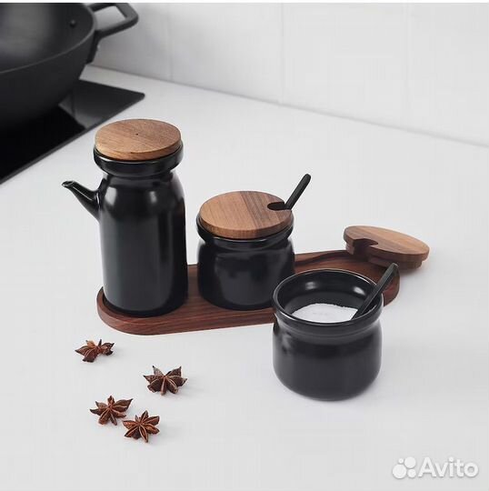 Набор для специй и масла Huldhet IKEA