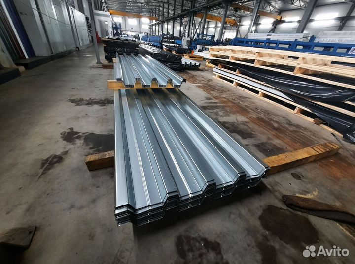 Профлист оцинкованный окрашенный нс-35 0,7х1000