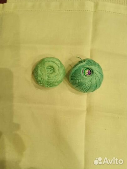 Нитки вязальные Ирис хлопок 100