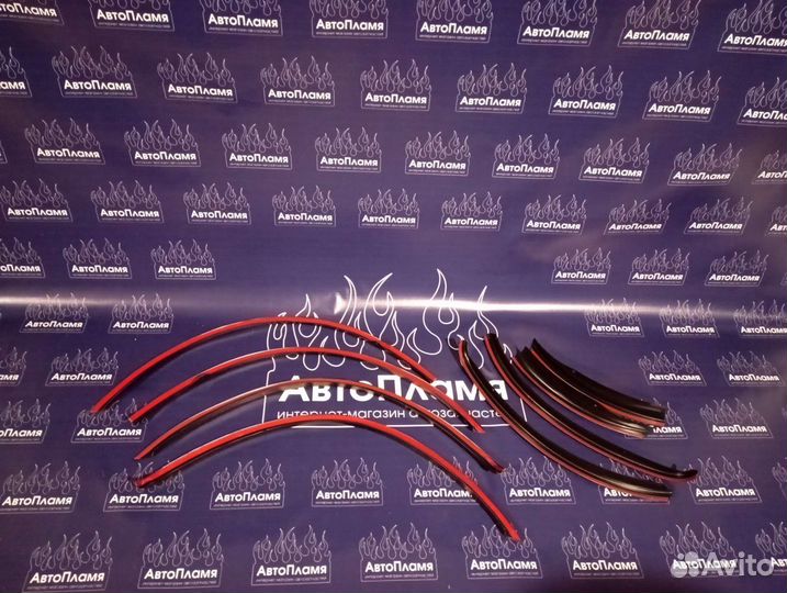 Защитные накладки на арки Гранта, Гранта FL,Датсун