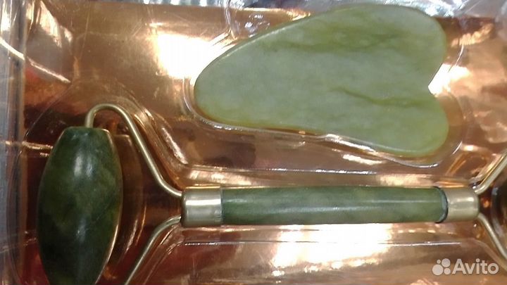 Набор Гуаша массажный из нефрита