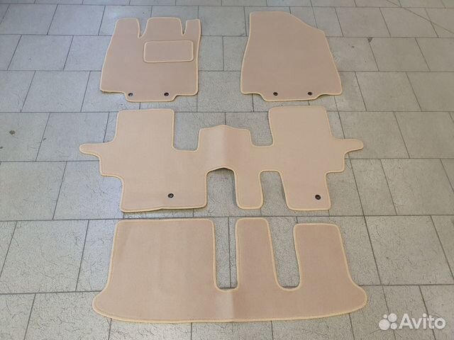 Коврики в салон Infiniti JX (2012-2014) 3 ряда