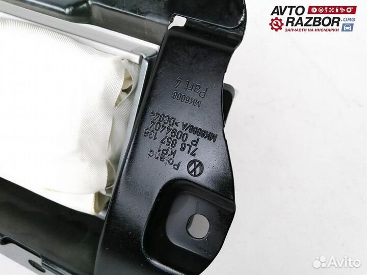 Подушка безопасности пассажирская (в торпедо) VW