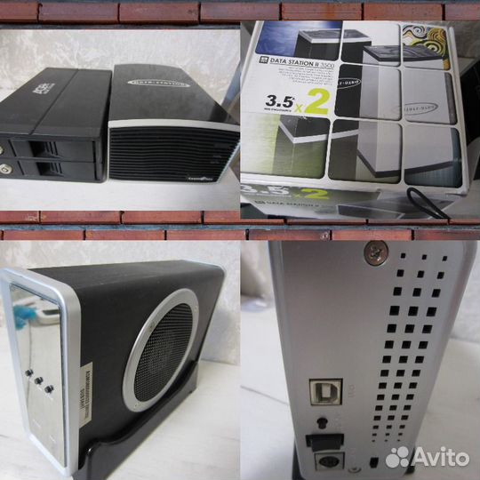 Бокс и салазки для жесткого диска