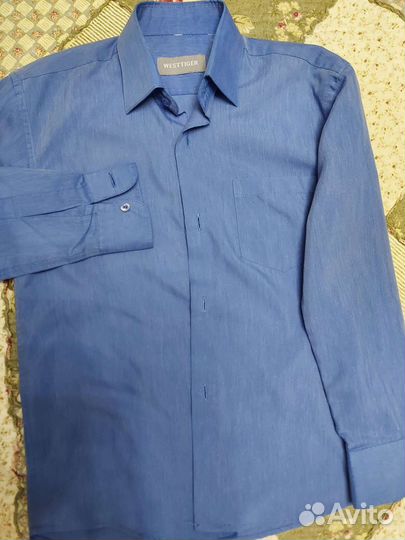 Рубашка школьная для мальчика 122 128