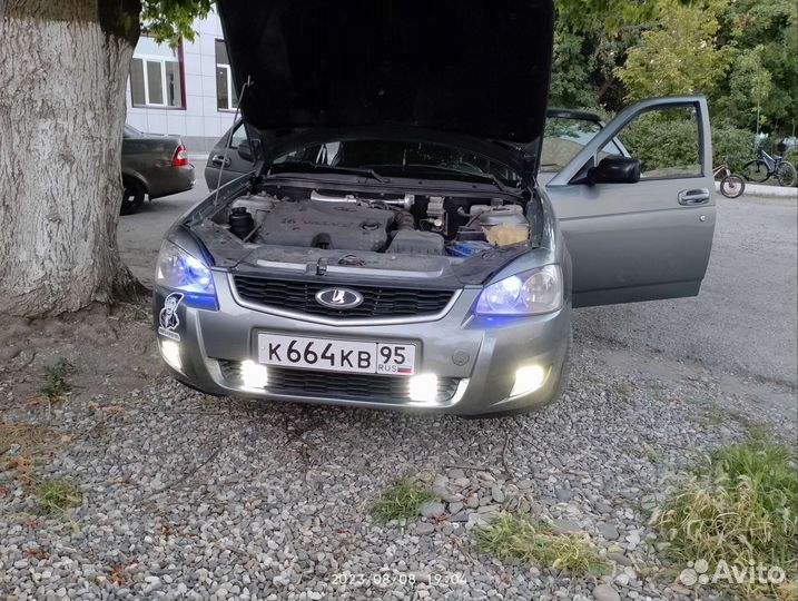 Панель приборов на priora