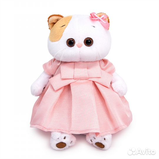 Кошечка Ли-ли 24см в платье с люрексом 092 новая