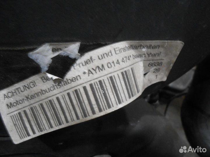 Двигатель 2.5тди AYM (155л.с) Ауди А6 С5