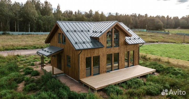 Фальцевая кровля. Металлочерепица