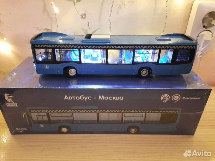 Модель автобуса Камаз мосгортранс