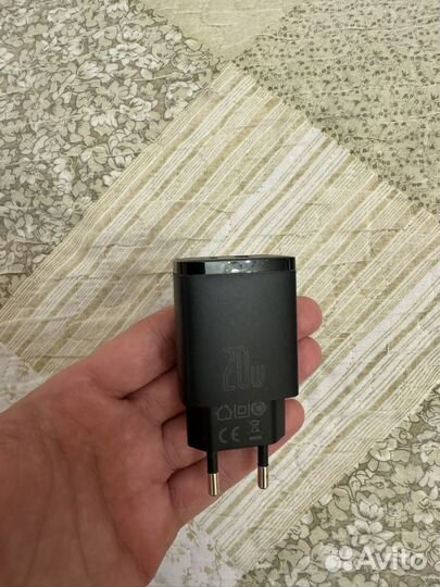 Зарядка на iPhone baseus 20w + 2м lightning