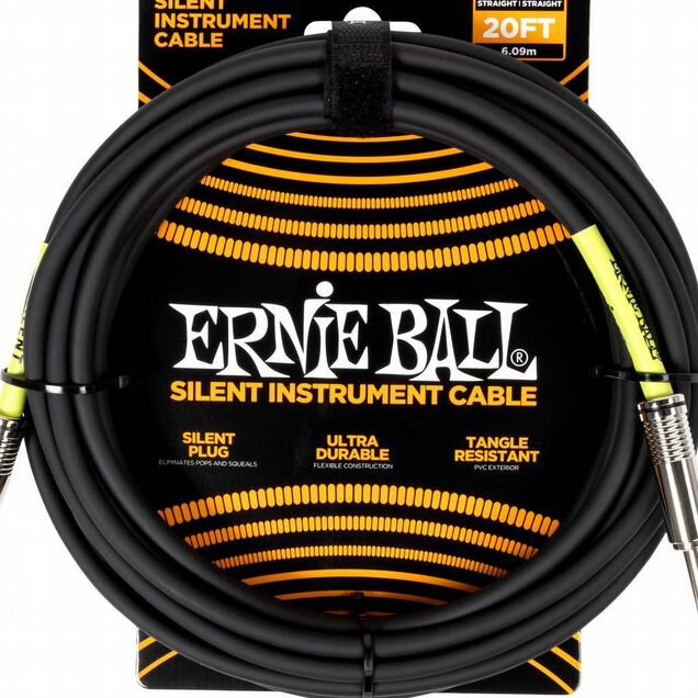 Кабель инструментальный Ernie Ball 6473. (Новый)