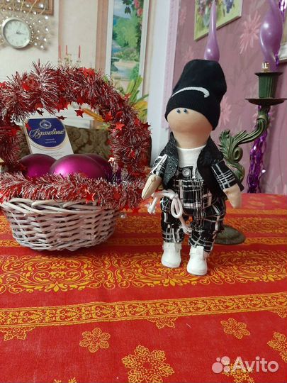 Интерьерная кукла тильда