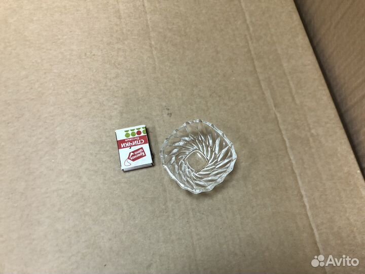 Соусницы СССР хрусталь