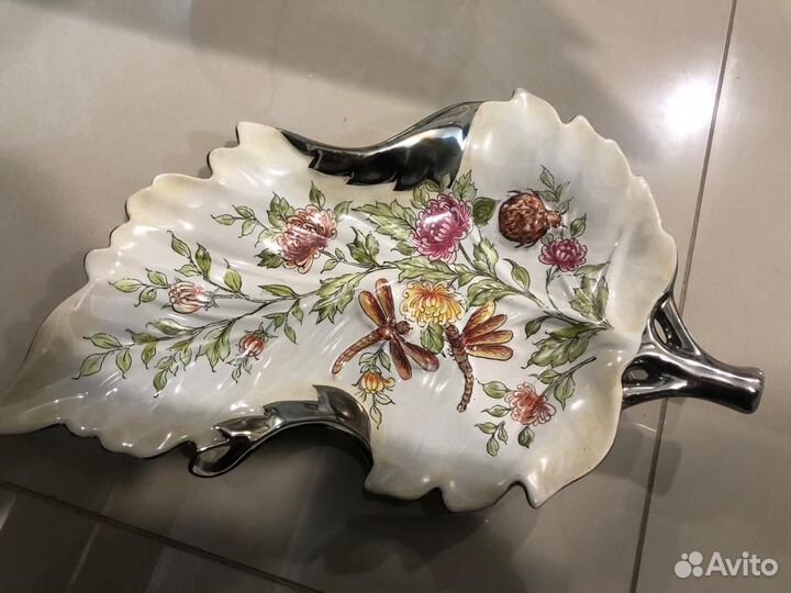 Блюдо сервировочное винтаж