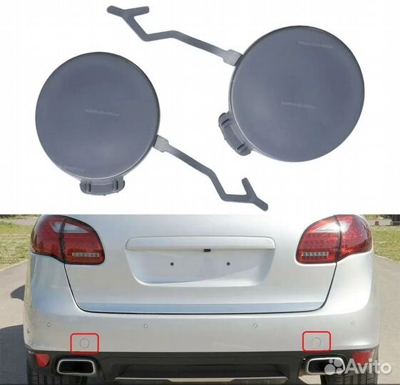 Заглушка буксировочного крюка Porsche Caeynne