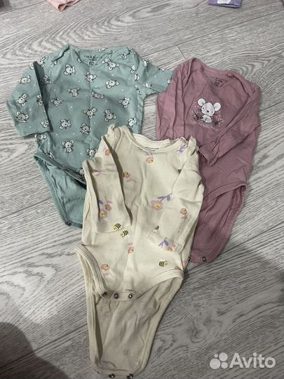 Боди для девочки 56 62