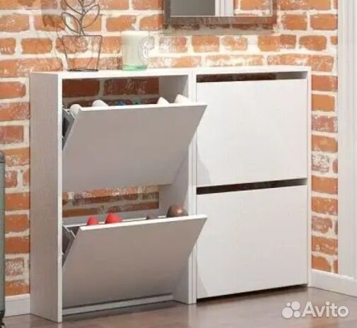 Обувница в прихожую узкая