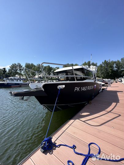 Новый кабинный алюминиевый катер KrasBoat 760 L