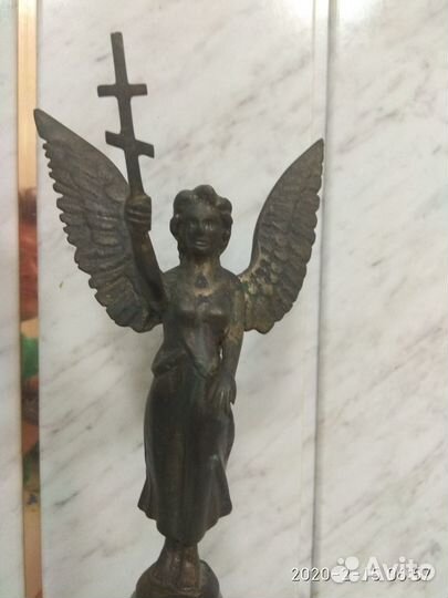 Редчайшая статуэтка Русалка. Бронза.Литье.СССР