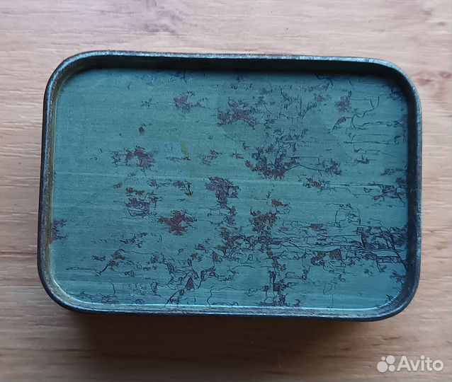 Коробка от зубного порошка, винтаж СССР