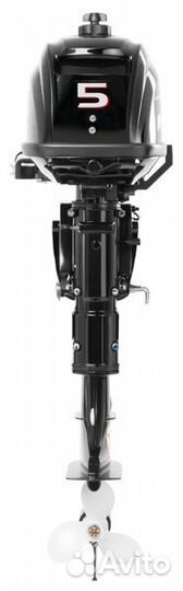 Лодочный мотор hidea HDF5HL (с баком) (длинная но