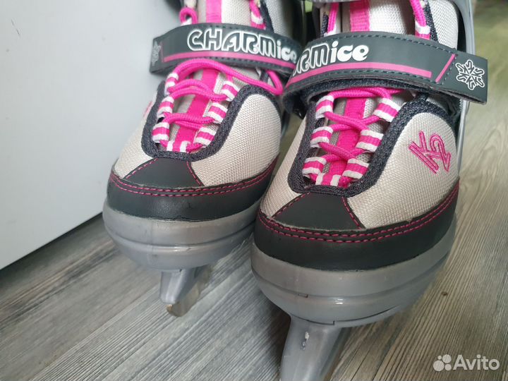 Коньки детские раздвижные K2 размер 32-37