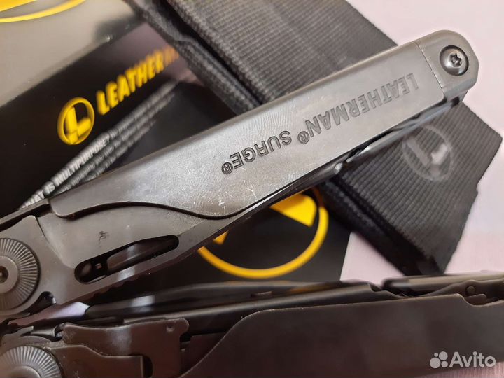 Мультитул leatherman surge black