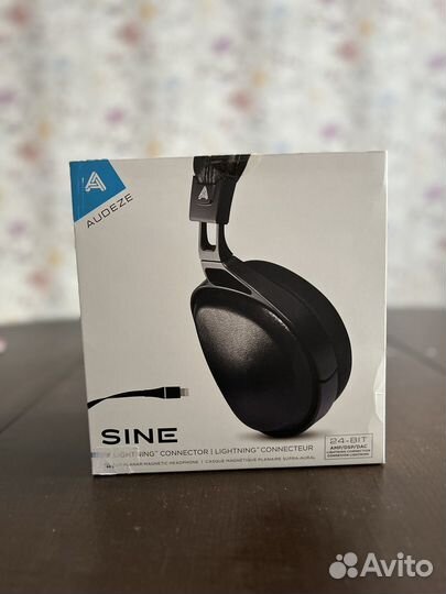 Магнепланарные наушники Audeze Sine