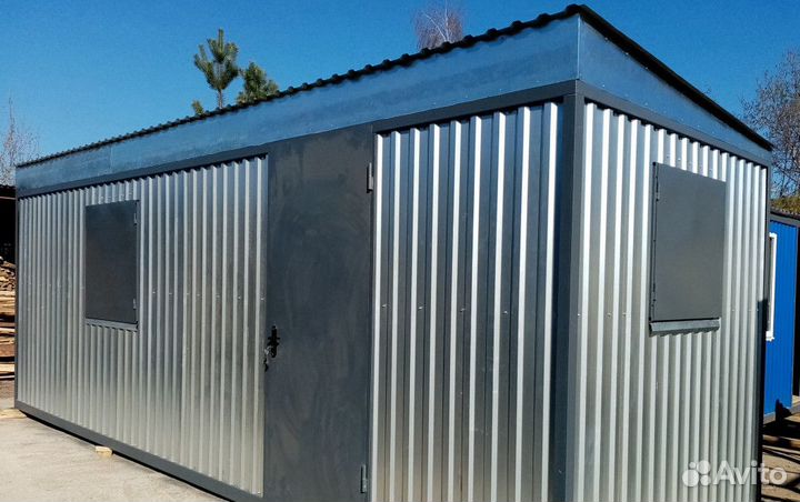 Бытовка (из профнастила), (двп)
